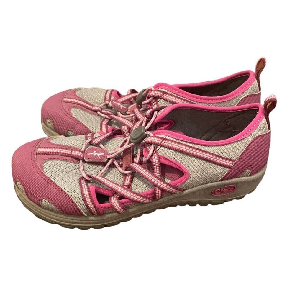 Chaco Size US 3 Outcross 2 Purple Gray Outdoor Hiking Water Shoe Rugged